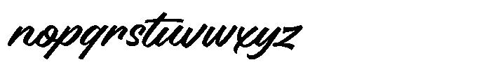 Nordminne Script Regular Font LOWERCASE