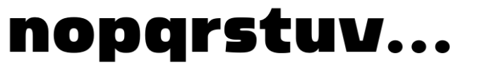 Nordt Slim ExtraBold Font LOWERCASE