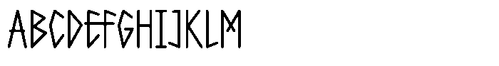 Nordvik Font UPPERCASE
