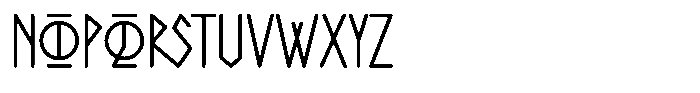 Nordvik Font UPPERCASE