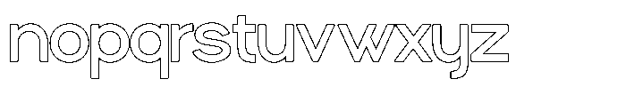 Noreva Oblique Font LOWERCASE