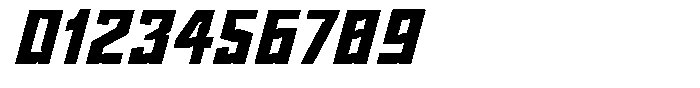 Norezo Bold Oblique Font OTHER CHARS
