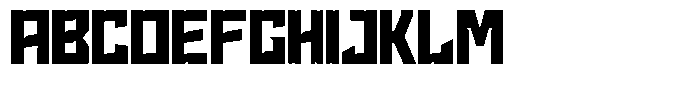 Norezo Bold Font UPPERCASE
