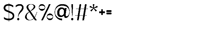 Noriene Font OTHER CHARS