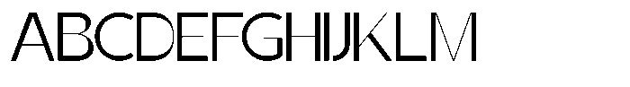Noriene Font UPPERCASE