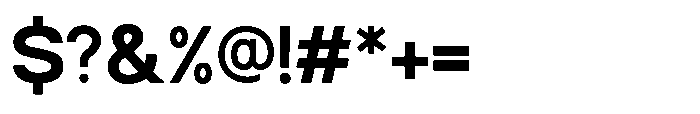 Norik Nue Bold Font OTHER CHARS