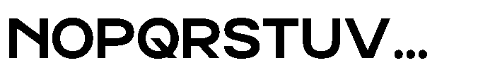 Norik Nue Bold Font UPPERCASE
