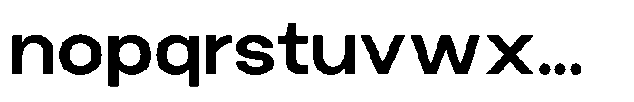 Norik Nue Bold Font LOWERCASE