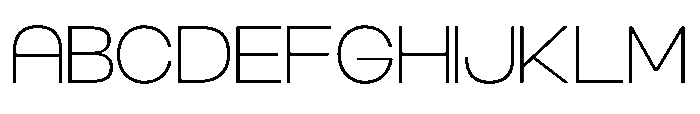 Norik Nue Extra Light Font UPPERCASE