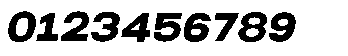 Norik Nue Heavy-Italic Font OTHER CHARS