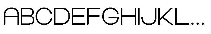 Norik Nue Light Font UPPERCASE