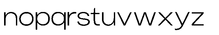 Norik Nue Light Font LOWERCASE