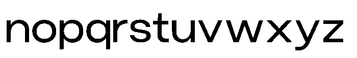 Norik Nue Medium Font LOWERCASE