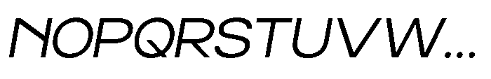 Norik Nue Regular-Italic Font UPPERCASE