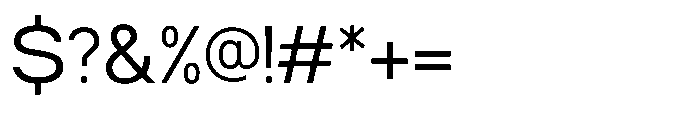 Norik Nue Regular Font OTHER CHARS
