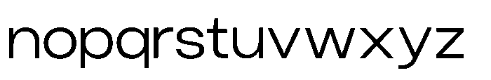 Norik Nue Regular Font LOWERCASE