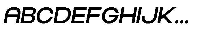 Norik Nue Semi Bold-Italic Font UPPERCASE