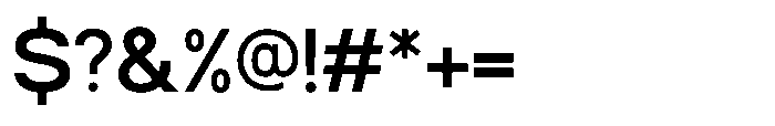 Norik Nue Semi Bold Font OTHER CHARS