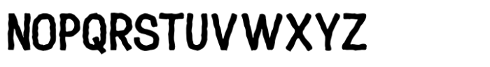 Norious Rough Font UPPERCASE