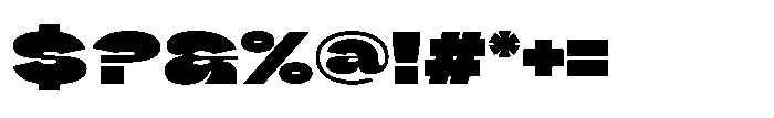 Nority Display Font OTHER CHARS