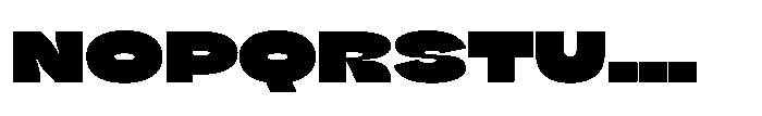 Nority Display Font UPPERCASE