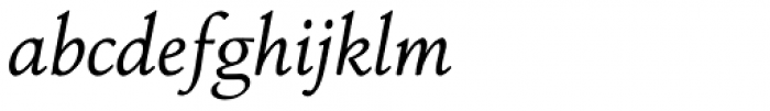 Norlik Italic Font LOWERCASE