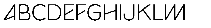 Norm Light Font UPPERCASE