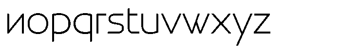 Norm Light Font LOWERCASE
