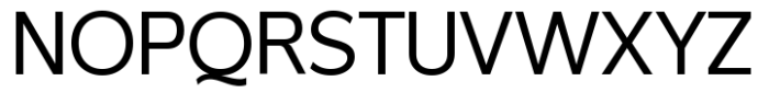 Normaliq Variable Font UPPERCASE