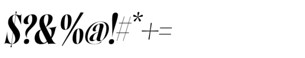 Norman Bold Italic Font OTHER CHARS