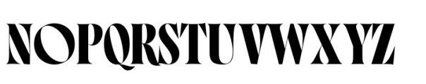 Norman Fat Regular Font UPPERCASE