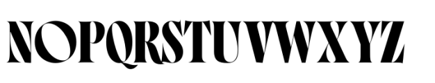 Norman Fat Font UPPERCASE