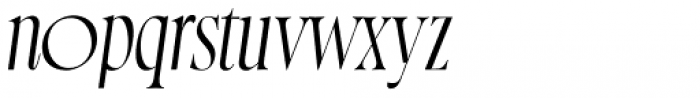 Norman Italic 2 Font LOWERCASE