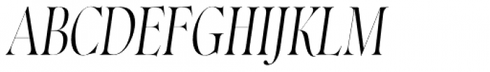 Norman Italic Font UPPERCASE