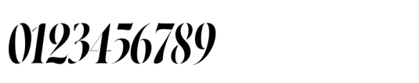 Norman Stencil Bold Italic Font OTHER CHARS