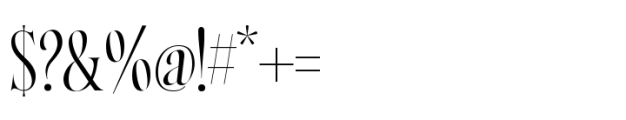 Norman Variable Regular Font OTHER CHARS