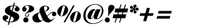 Normande BQ Italic Font OTHER CHARS