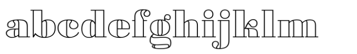 Normandia Outline FONT