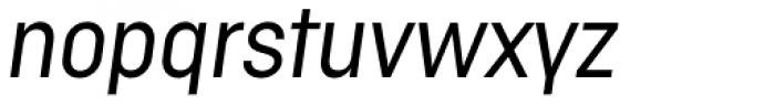 Normatica Display Regular Italic Font LOWERCASE