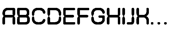 Normens Regular Font UPPERCASE