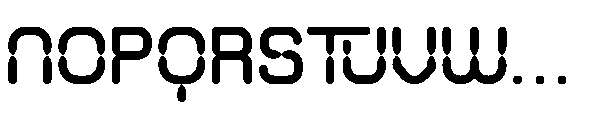Normens Regular Font UPPERCASE