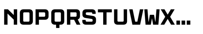 Norn Mono Black Font UPPERCASE