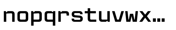 Norn Mono Bold Font LOWERCASE