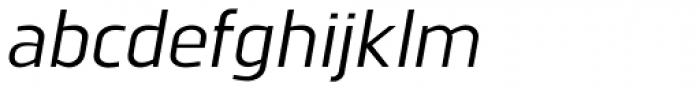 Norpeth Medium Italic Font LOWERCASE