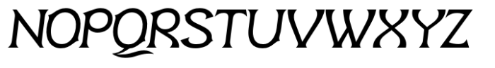 Norseland Light Italic Font UPPERCASE
