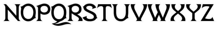 Norseland Medium Font UPPERCASE