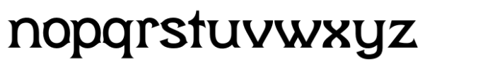Norseland Medium Font LOWERCASE