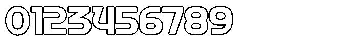 Nortan Outline Font OTHER CHARS