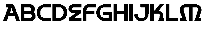 Nortan Regular Font UPPERCASE