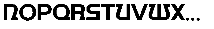Nortan Regular Font UPPERCASE